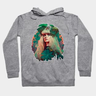 Blonde Eco-Girl Hoodie